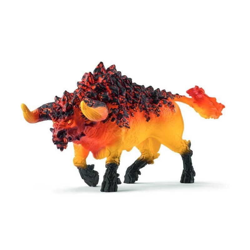 Schleich 42493 Eldrador Creatures Fire Bull Figurine, Ages 7 and Up