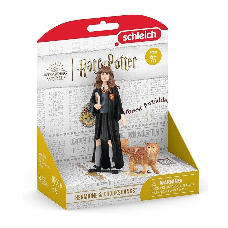 SCHLEICH - Hermione and Crookshanks - 42635 - Harry Potter range
