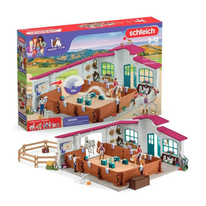 Grand Manege Equestre, Figurine and Accessories Box, Schleich 42639 Ho