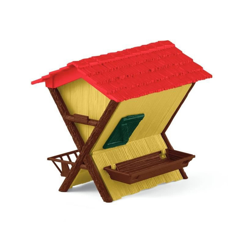 Forest Animal Hut, Schleich 42658 Farm World Chest, for Children from