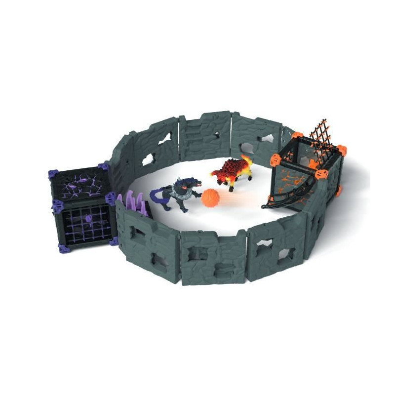 BattleCave Arena: Lava vs Darkness, battle arena for Eldrador figures,