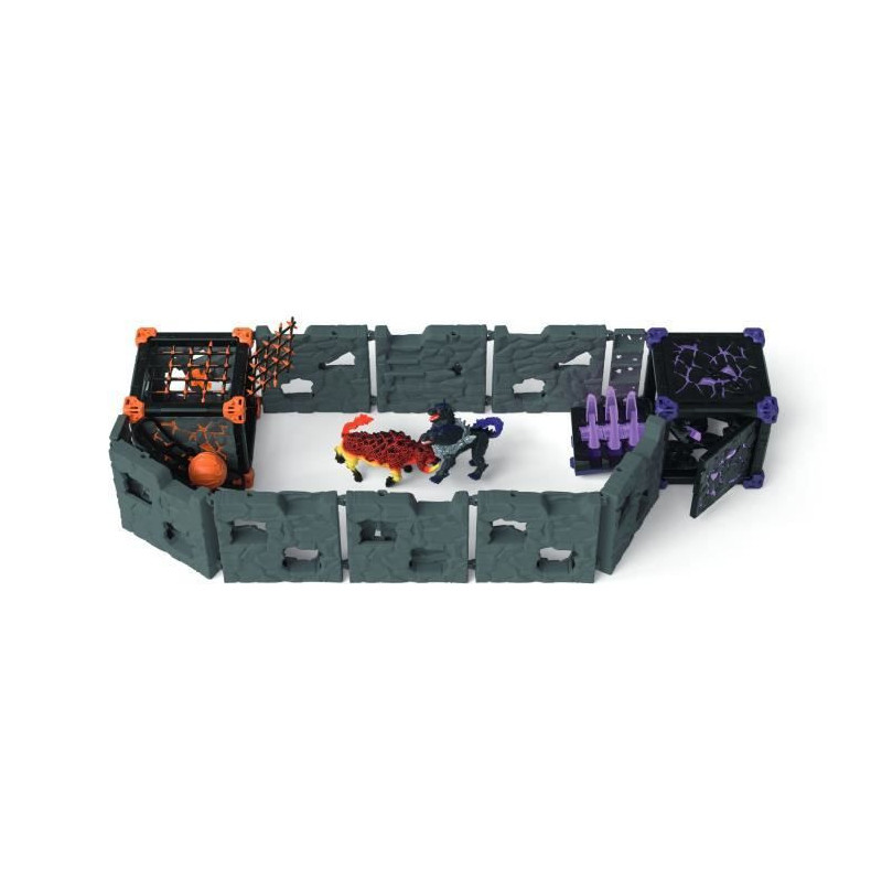 BattleCave Arena: Lava vs Darkness, battle arena for Eldrador figures,