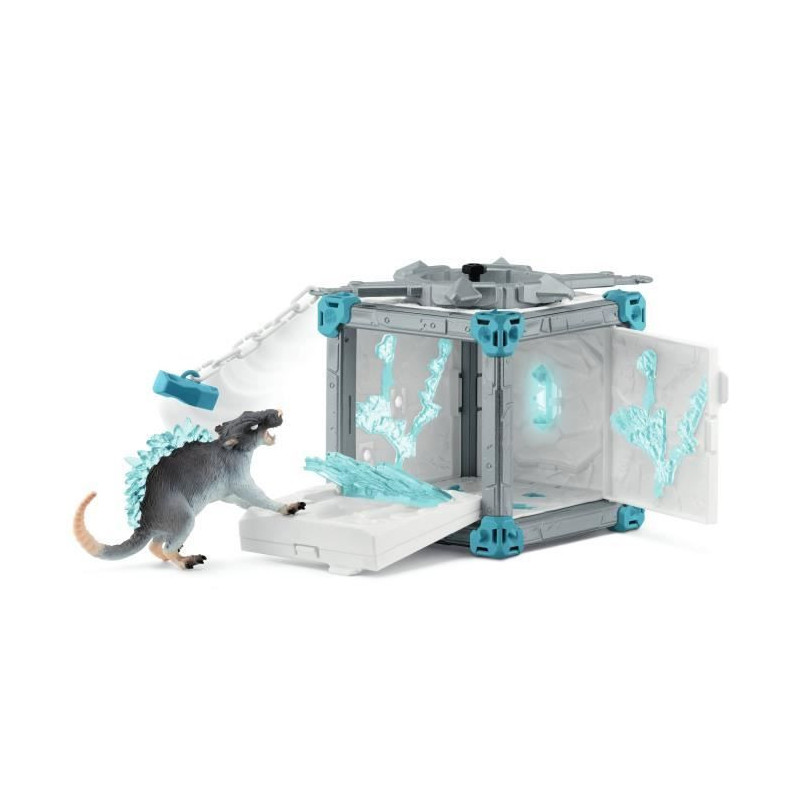 BattleCave Ice Rat, Arena Extension, SCHLEICH 42676 Eldrador Creatures
