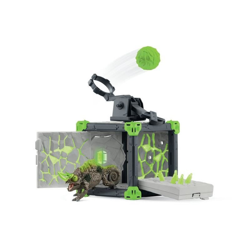 BattleCave Stone Chameleon, Arena Extension, SCHLEICH 42677 Eldrador C