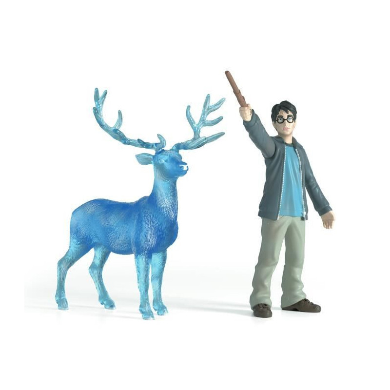 Harry Potter Figurines and his Patronus, Schleich 42680 Harry Potter,