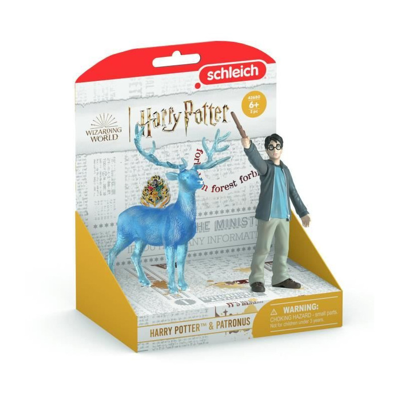 Harry Potter Figurines and his Patronus, Schleich 42680 Harry Potter,
