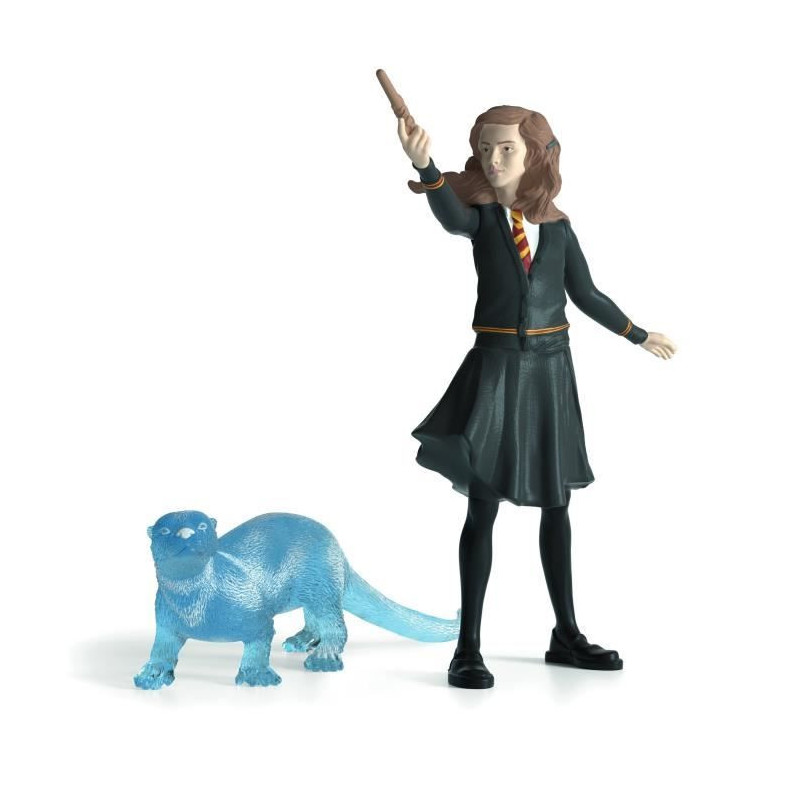 Hermione and her Patronus figurines, Schleich 42681 Harry Potter, For
