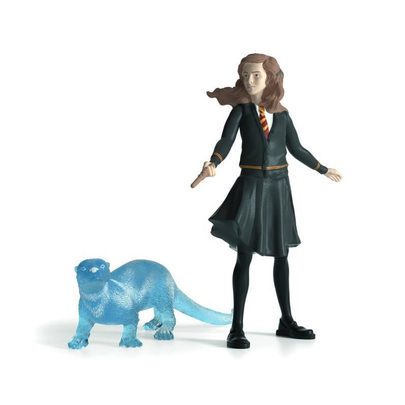 Hermione and her Patronus figurines, Schleich 42681 Harry Potter, For