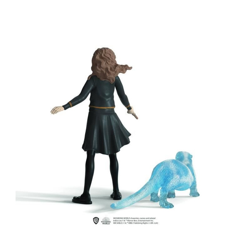 Hermione and her Patronus figurines, Schleich 42681 Harry Potter, For