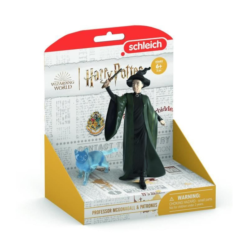 Professor McGonagall and her Patronus figurines, Schleich 42682 Harry