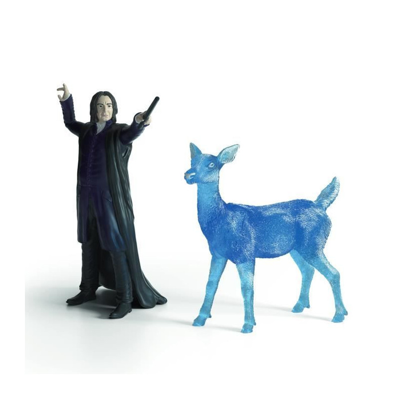 Snape and his Patronus figurines, Schleich 42683 Harry Potter, For chi
