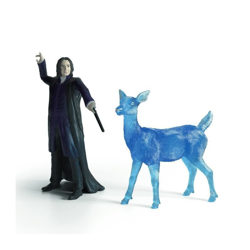 Snape and his Patronus figurines, Schleich 42683 Harry Potter, For chi