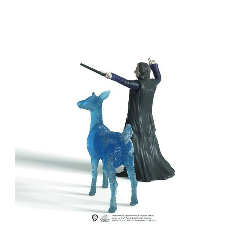Snape and his Patronus figurines, Schleich 42683 Harry Potter, For chi