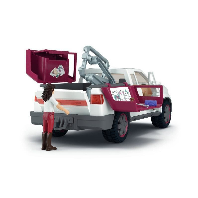 Mobile Veterinary Set with Trailer, SCHLEICH 42704 Horse Club
