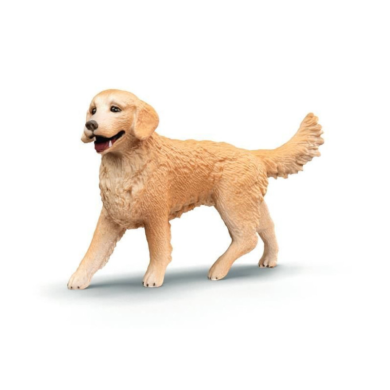 Golden Retriever Kennel Set, SCHLEICH 42722 Farm World, Ages 4 and up