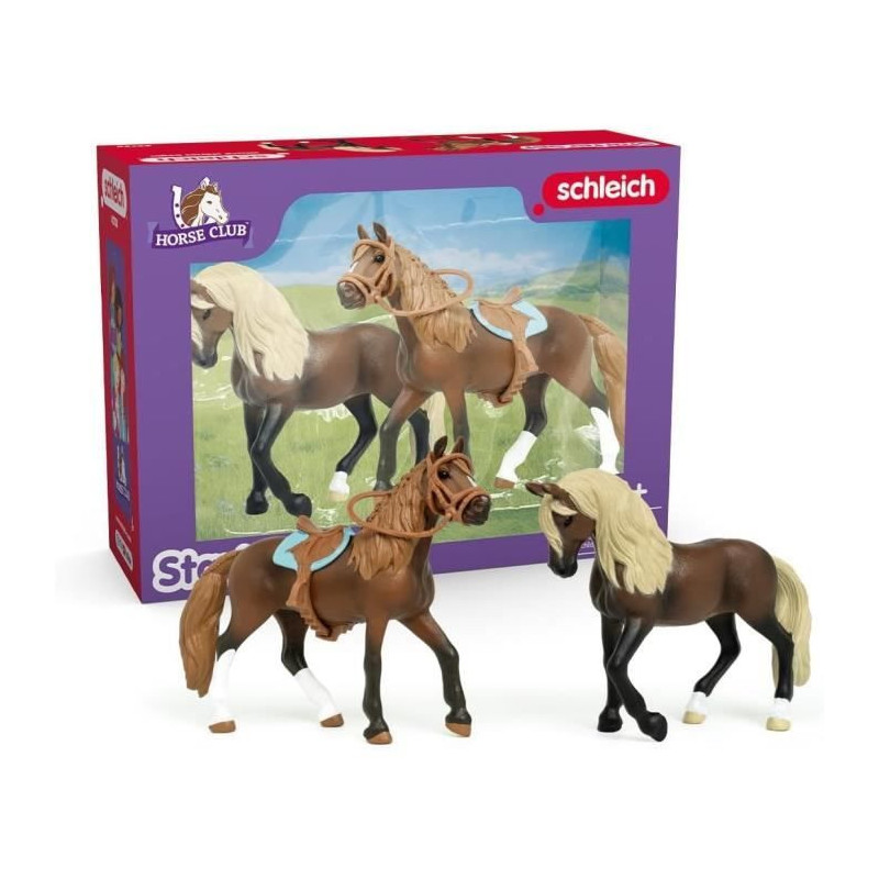 My First Peruvian Paso Horses, 2 Horse Figurines, SCHLEICH 42738 Horse