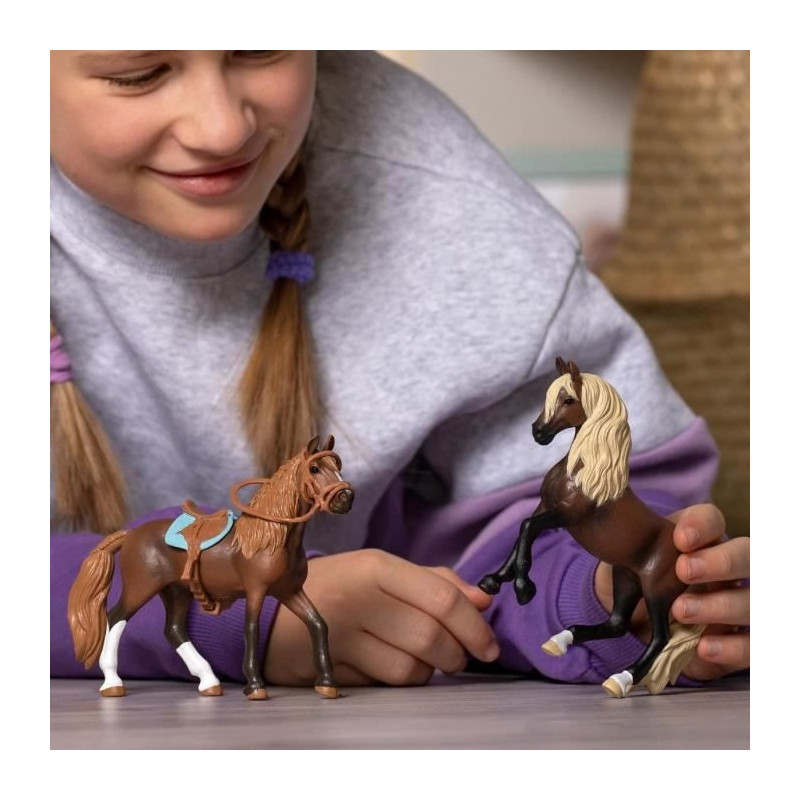 My First Peruvian Paso Horses, 2 Horse Figurines, SCHLEICH 42738 Horse