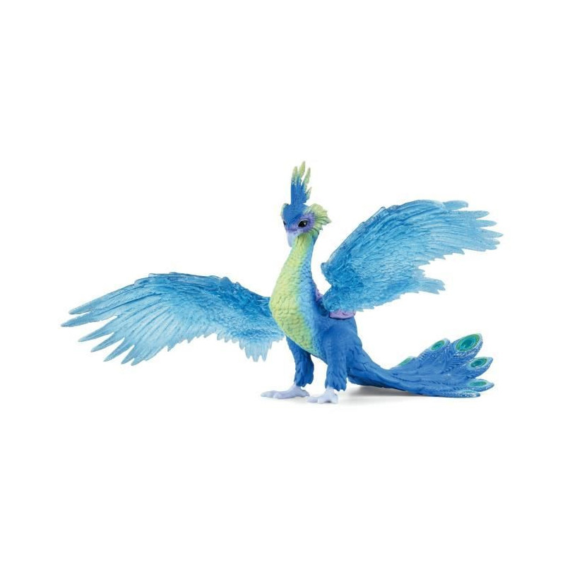 Schleich 70794 Bayala Blue Magic Peacock Figurine, For children aged 5