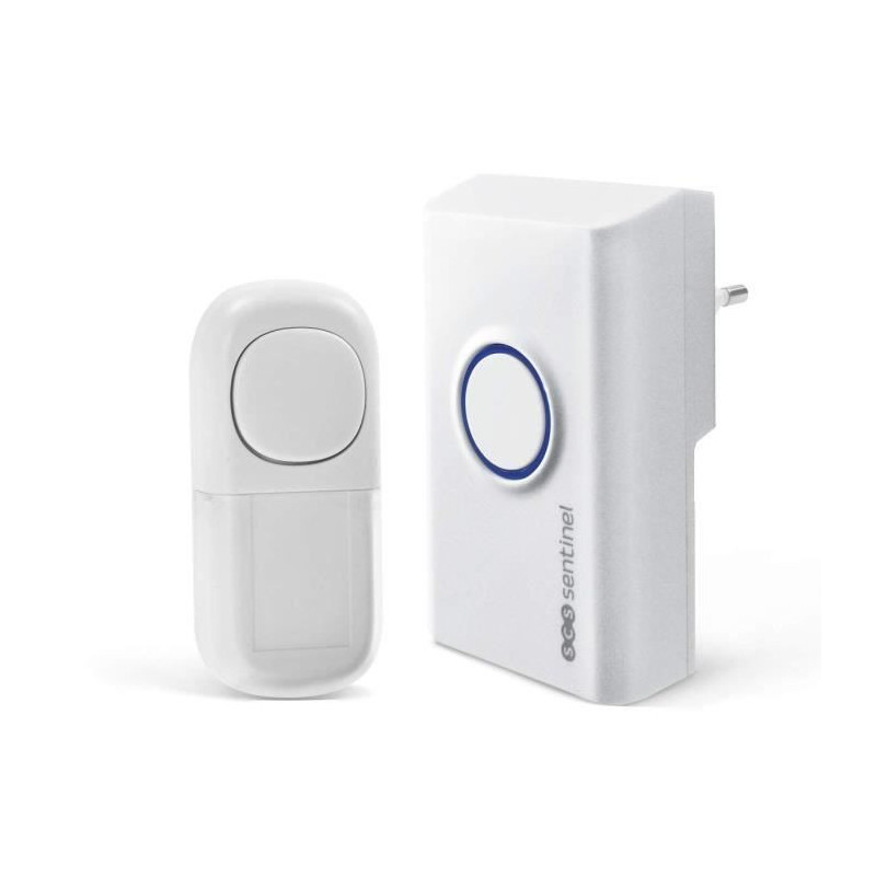 Wireless plug-in chime without battery - OneBell 80 Eco - SCS SENTINEL