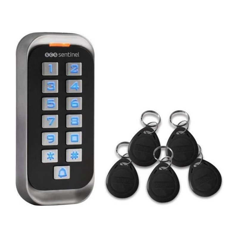 SCS Coding keyboard with 12V badges - CODEACESS RFID