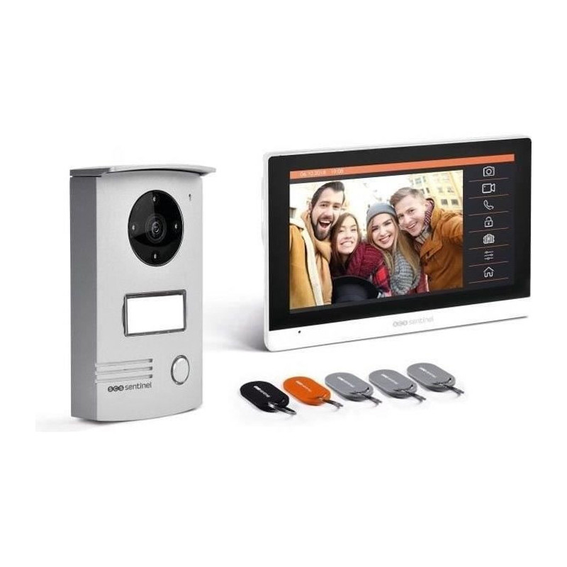 SCS Sentinel - Wired video intercom with badges + touch screen 7 - Vis