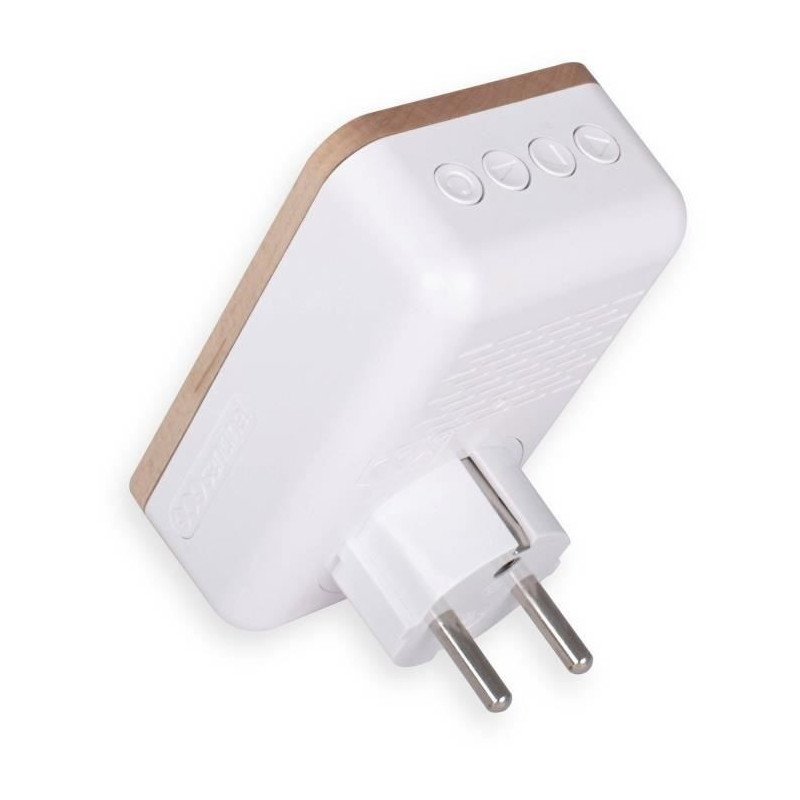 Wireless and battery-free doorbell with integrated socket - SCS SENTIN