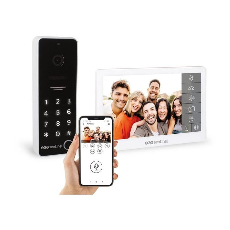 Connected video intercom with code keypad - SCS SENTINEL - CodeVisio W