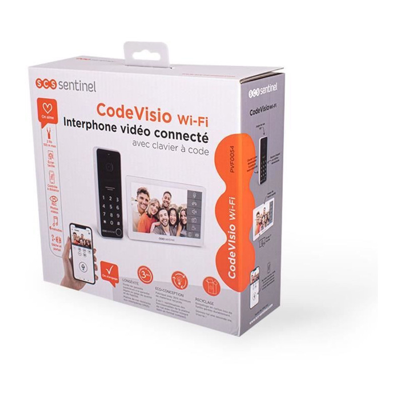 Connected video intercom with code keypad - SCS SENTINEL - CodeVisio W
