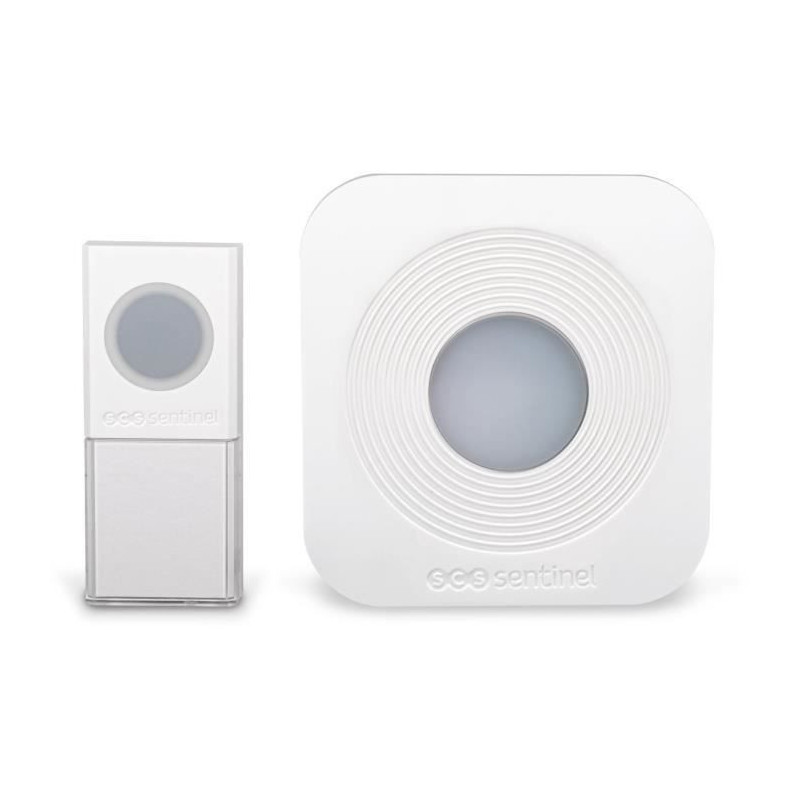 Wireless chime - SCS SENTINEL - 200 meters - SimplyBell - White