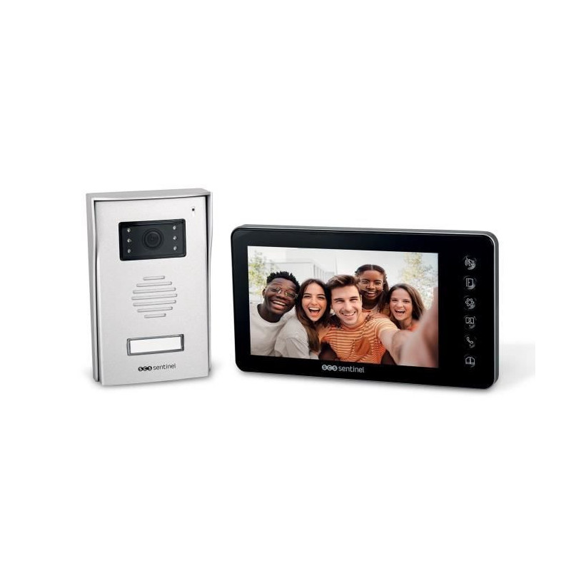 Wired video intercom - SCS SENTINEL - VisioFirst 7 - 7 screen - 3-year