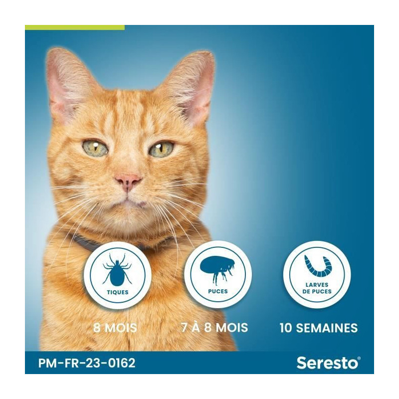 Seresto Cat Anti-Puaces and Anti-Tiques 2 units