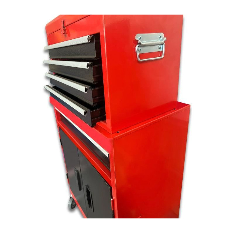DOMAC Workshop assistant 7 metal drawers with empty storage bin