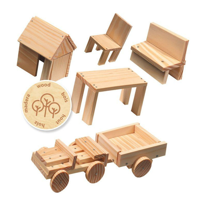 SES CREATIVE Joinery Workshop - 57 pieces of wood