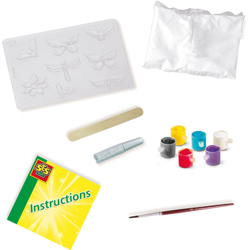 Casting and painting - Butterfly and glitter - SES CREATIVE - Large mo