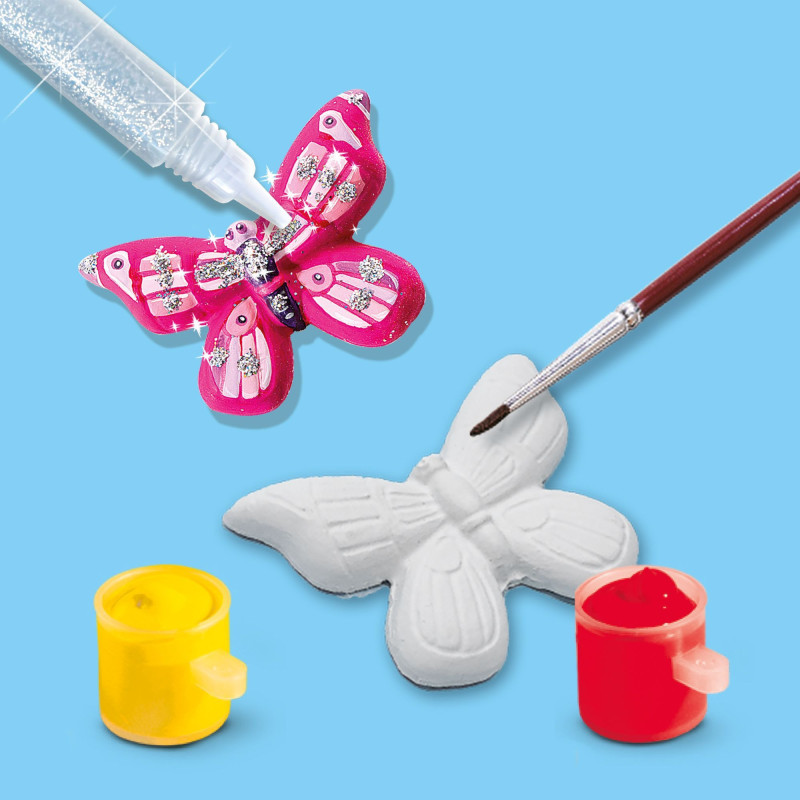 Casting and painting - Butterfly and glitter - SES CREATIVE - Large mo