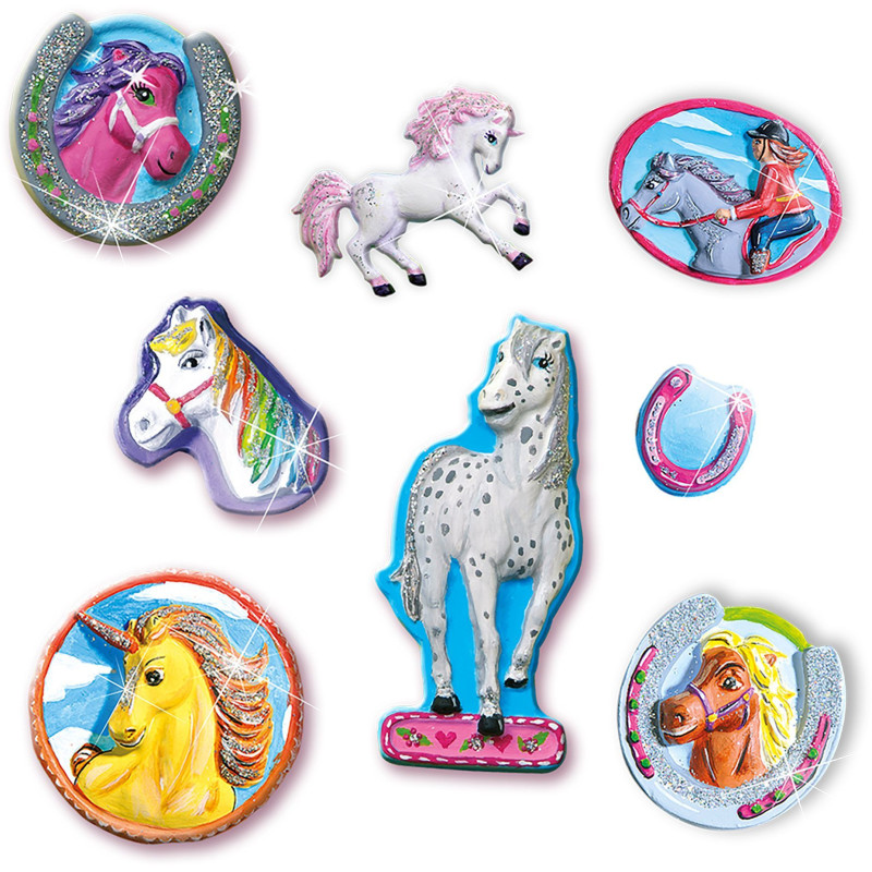 SES CREATIVE Molding and painting - Fantasy horses