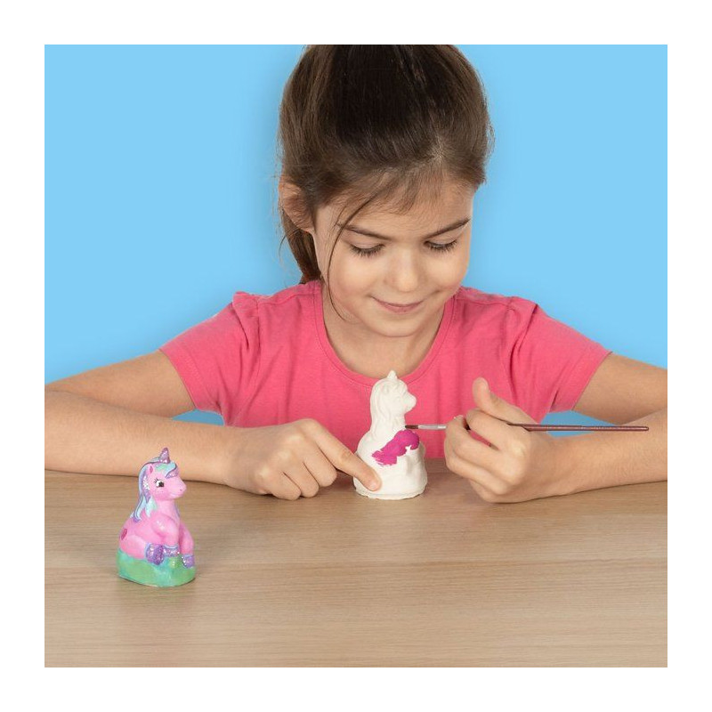 Casting and painting - Unicorn - SES CREATIVE - Easy to fill with plas
