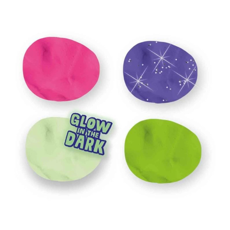 Feel good modeling clay - Glossy (4x90gr) - SES CREATIVE