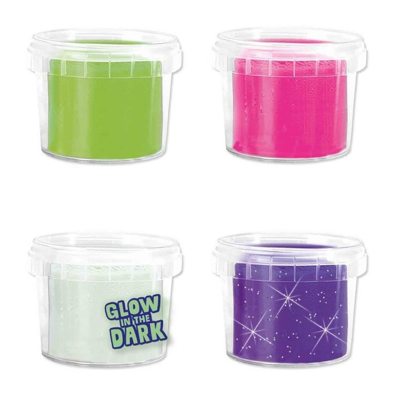Feel good modeling clay - Glossy (4x90gr) - SES CREATIVE