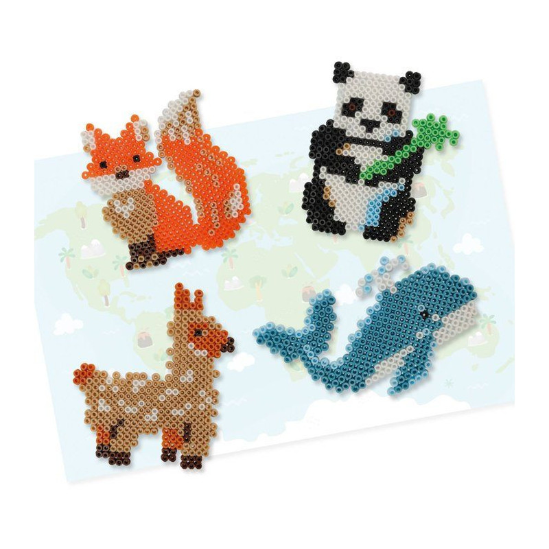 Ironing beads - Animals of the world - SES CREATIVE - Create various a