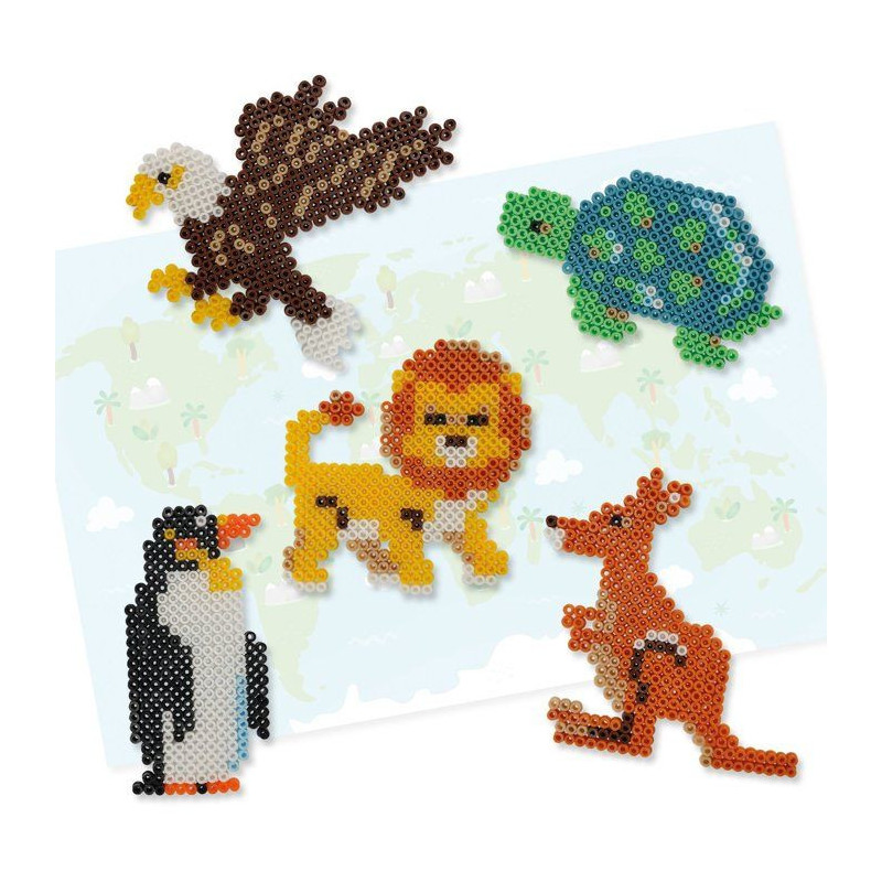 Ironing beads - Animals of the world - SES CREATIVE - Create various a