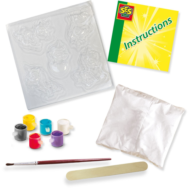 Molding and painting - Baby unicorns - SES CREATIVE - Mold and paint 5