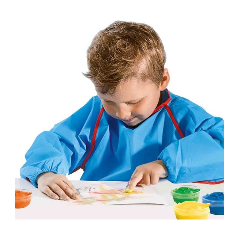 Finger paint 6 colors x 45ml - SES CREATIVE - Color intensity and easy