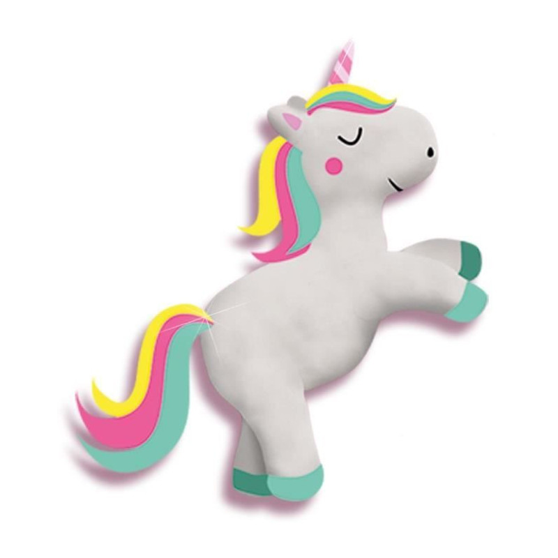Unicorn modeling clay 4x90 g - SES CREATIVE - Specially designed to cr