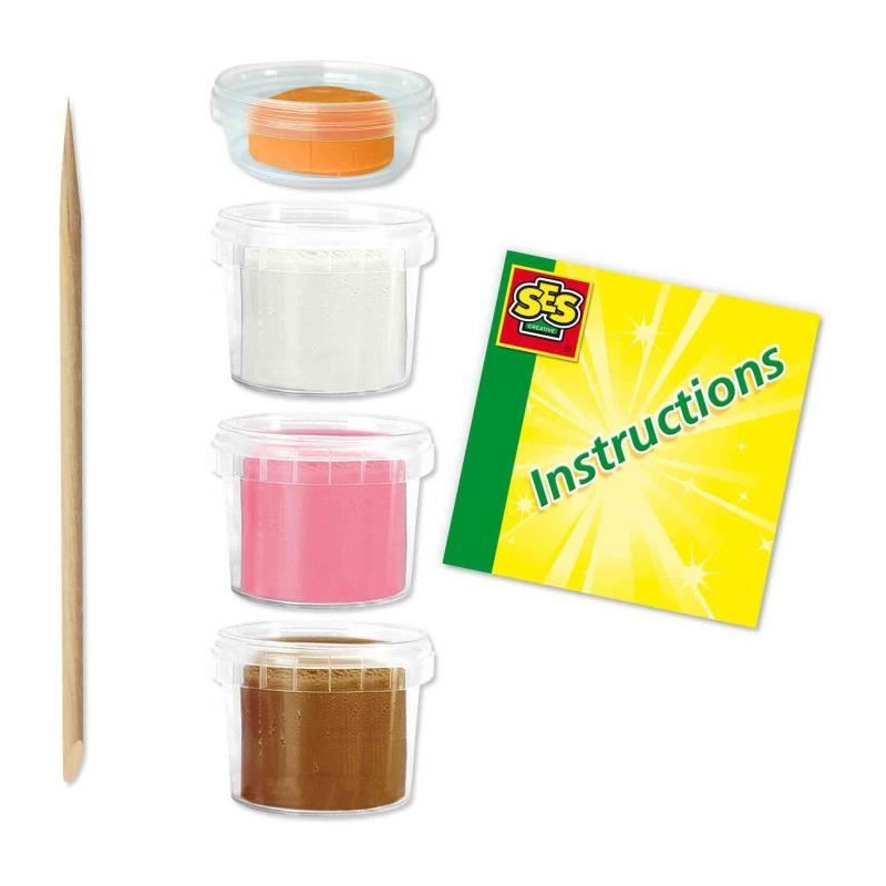 FunDo Play Dough - Farm Animals (3x90gr-1x40gr) - SES CREATIVE - Inter
