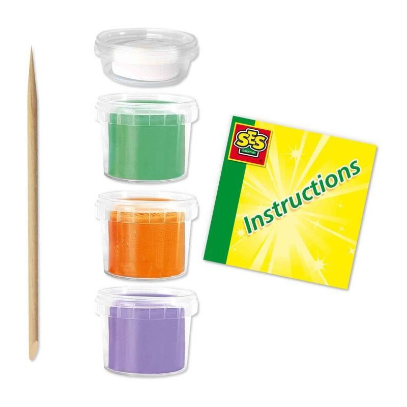 FunDo Modeling Clay - Dinosaurs (3x90gr-1x40gr) - SES CREATIVE - Inter