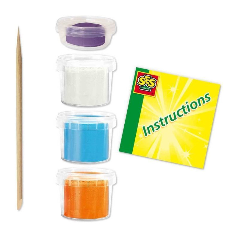 FunDo Play Dough - Wild Animals (3x90gr-1x40gr) - SES CREATIVE - Inter