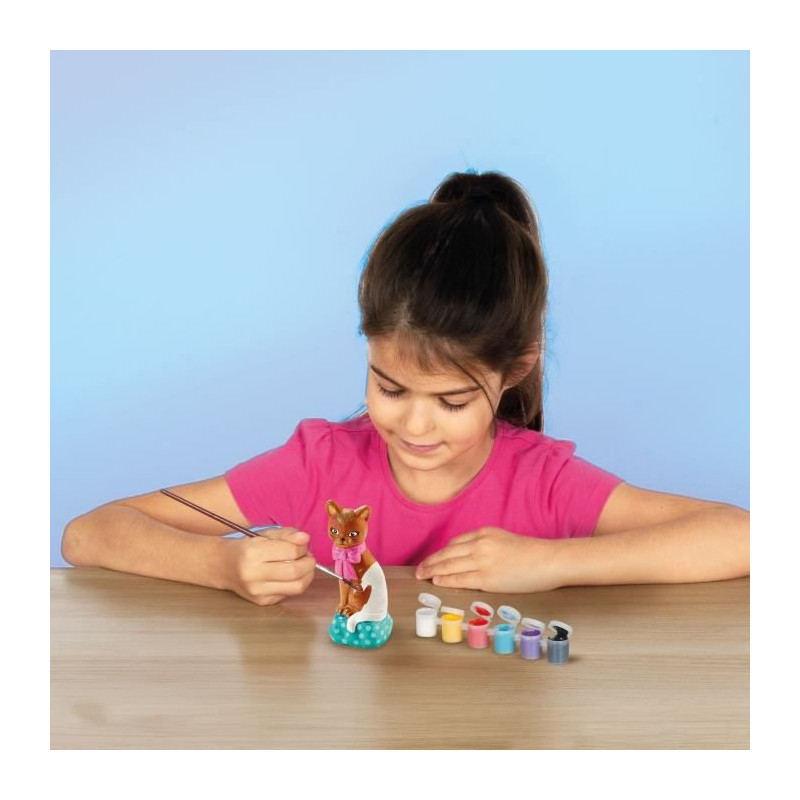 Casting and painting - Cat - Creative hobbies - SES CREATIVE - To make