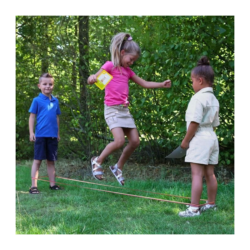 Jump! Animals - Elastic jumps: challenges with cards