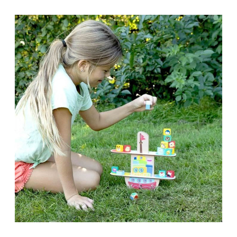 Wooden balance boat - SES CREATIVE